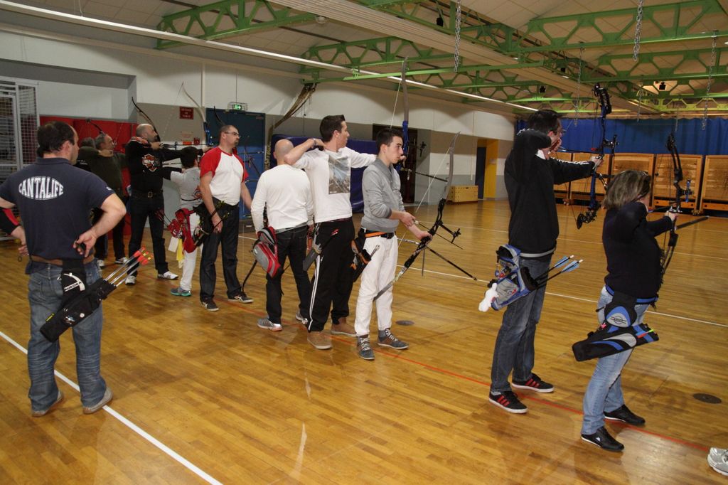 Lire la suite à propos de l’article Entrainement aux duels avec nos amis archers de Beaupréau